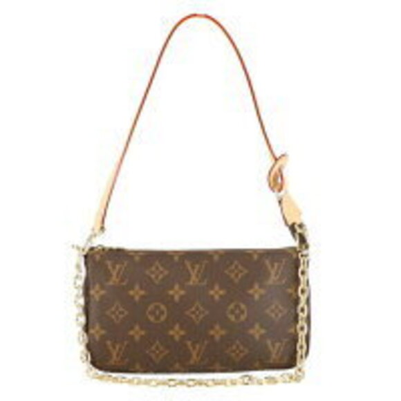 Louis Vuitton Handbags - Louis Vuitton Pochette Accessoires Monogram Accessory Handbag Brown
